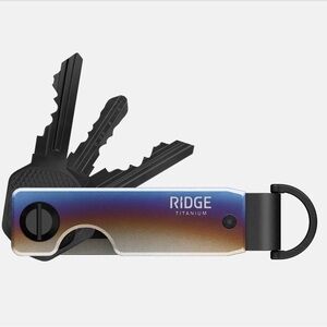 RIDGE WALLET | KEYCASE | BURNT TITANIUM